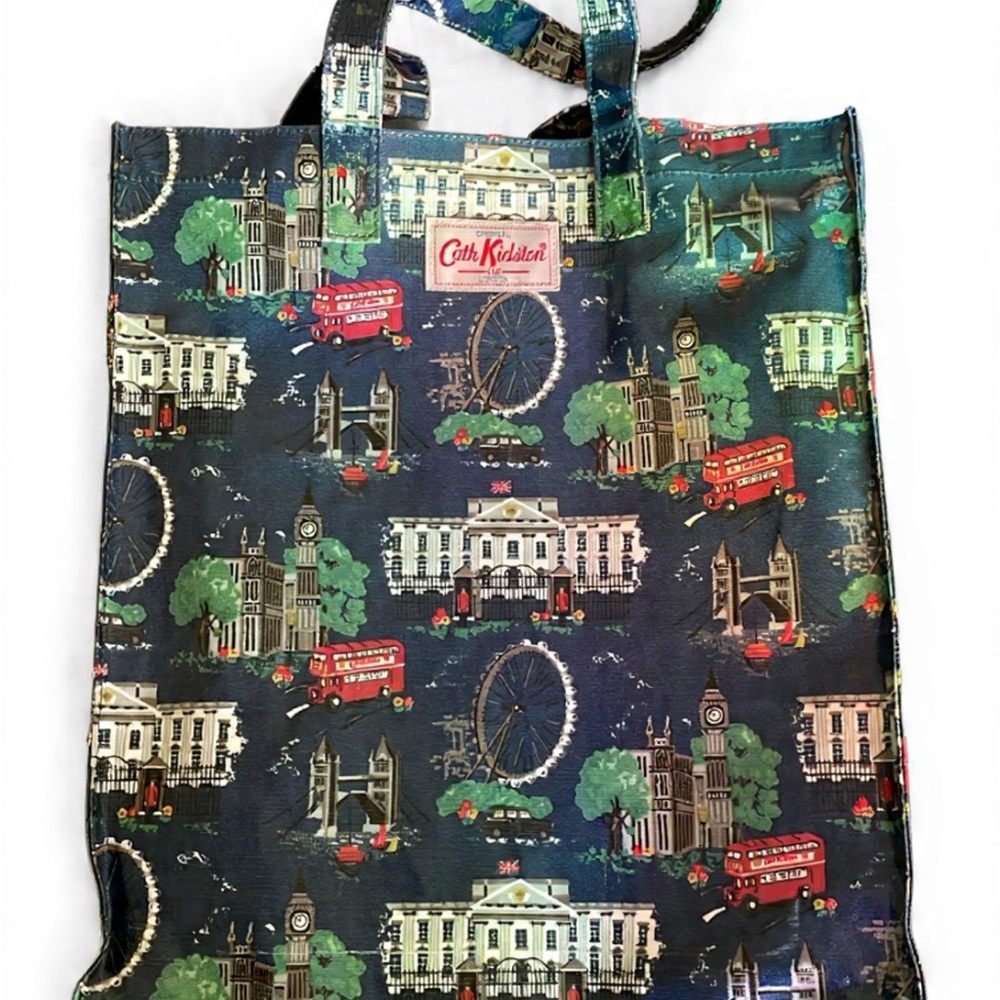 Cath Kidston Navy London Print Tote Bag